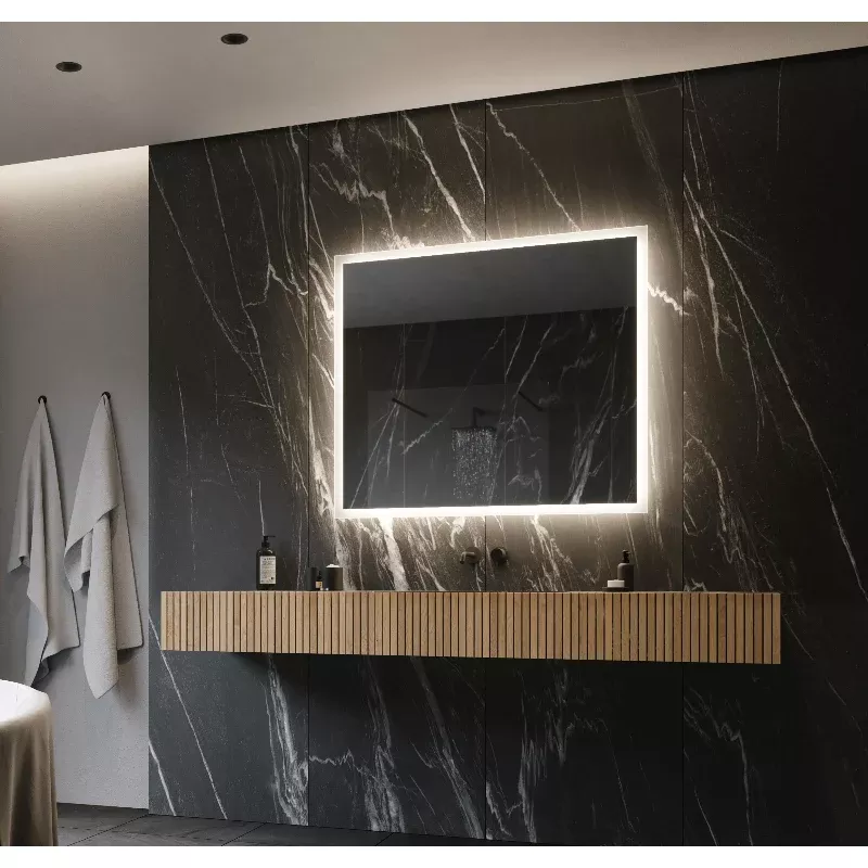 Paris Mirror Rectangle 40 x 36 LEDBacklit Mirror, RGB
