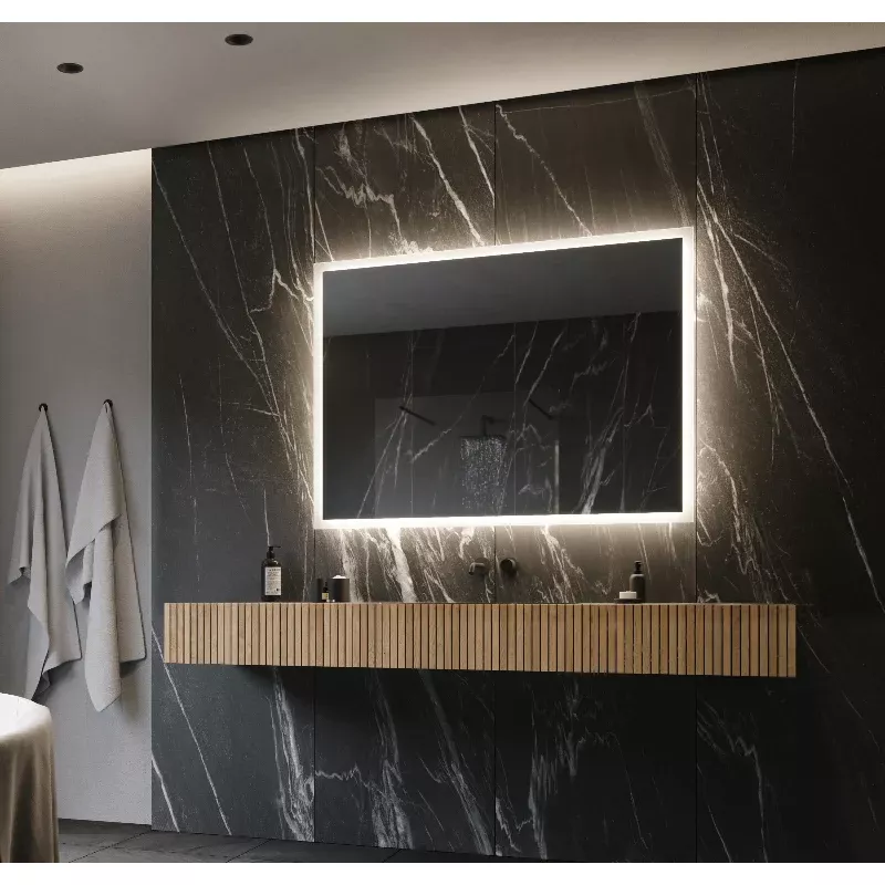 Paris Mirror Rectangle 48 x 36 LED Backlit Mirror