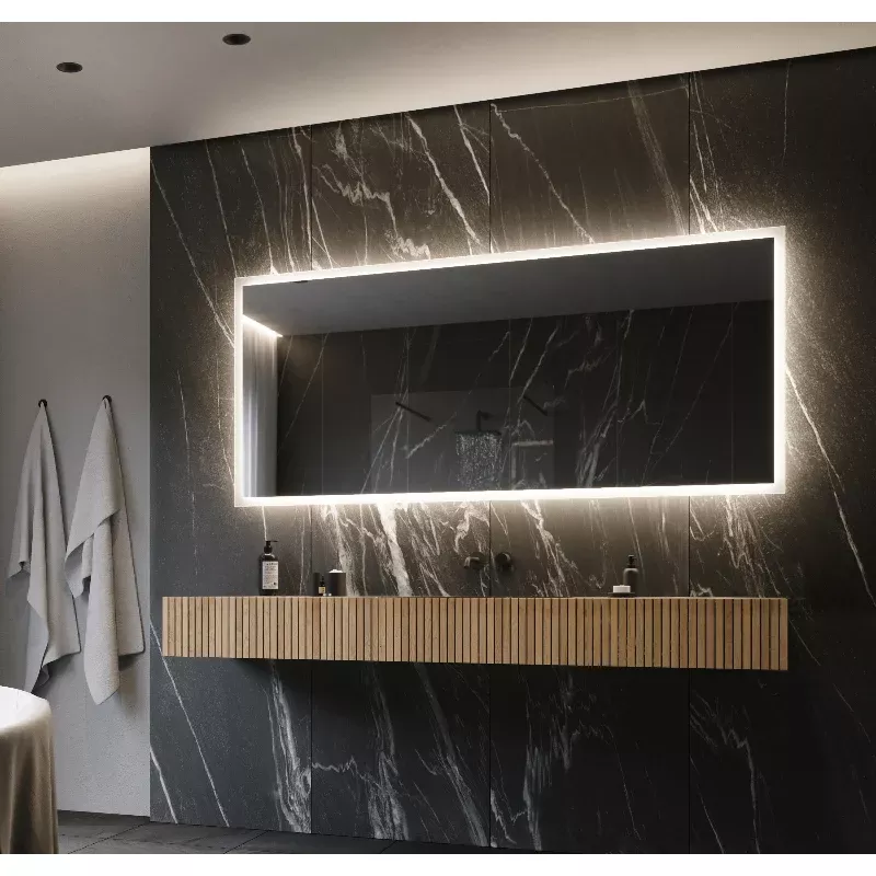 Paris Mirror Rectangle 70 x 32 LED Backlit Mirror