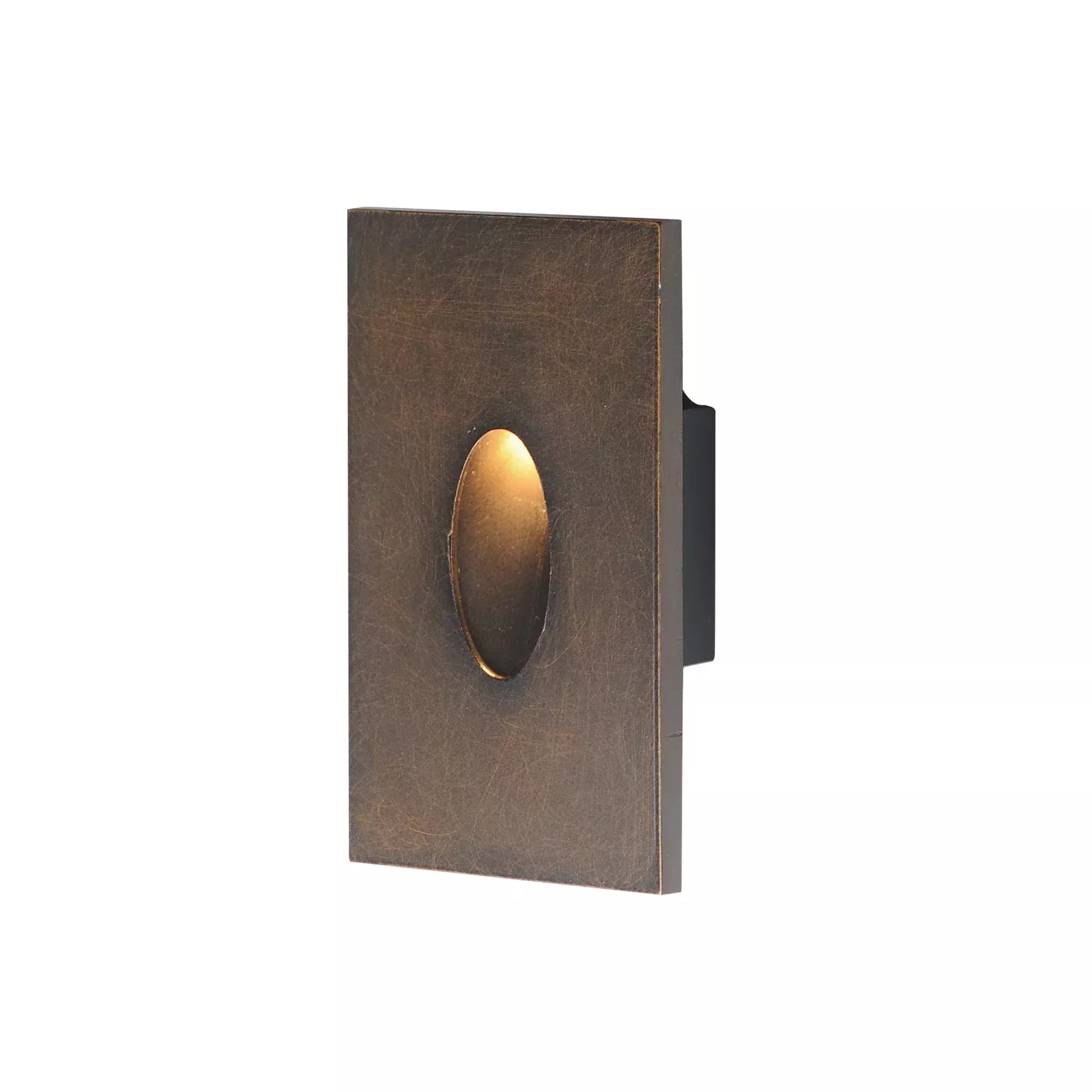 Path 5" High Pin Hole LED Step Light, 3CCT, Antique Bronze Finish