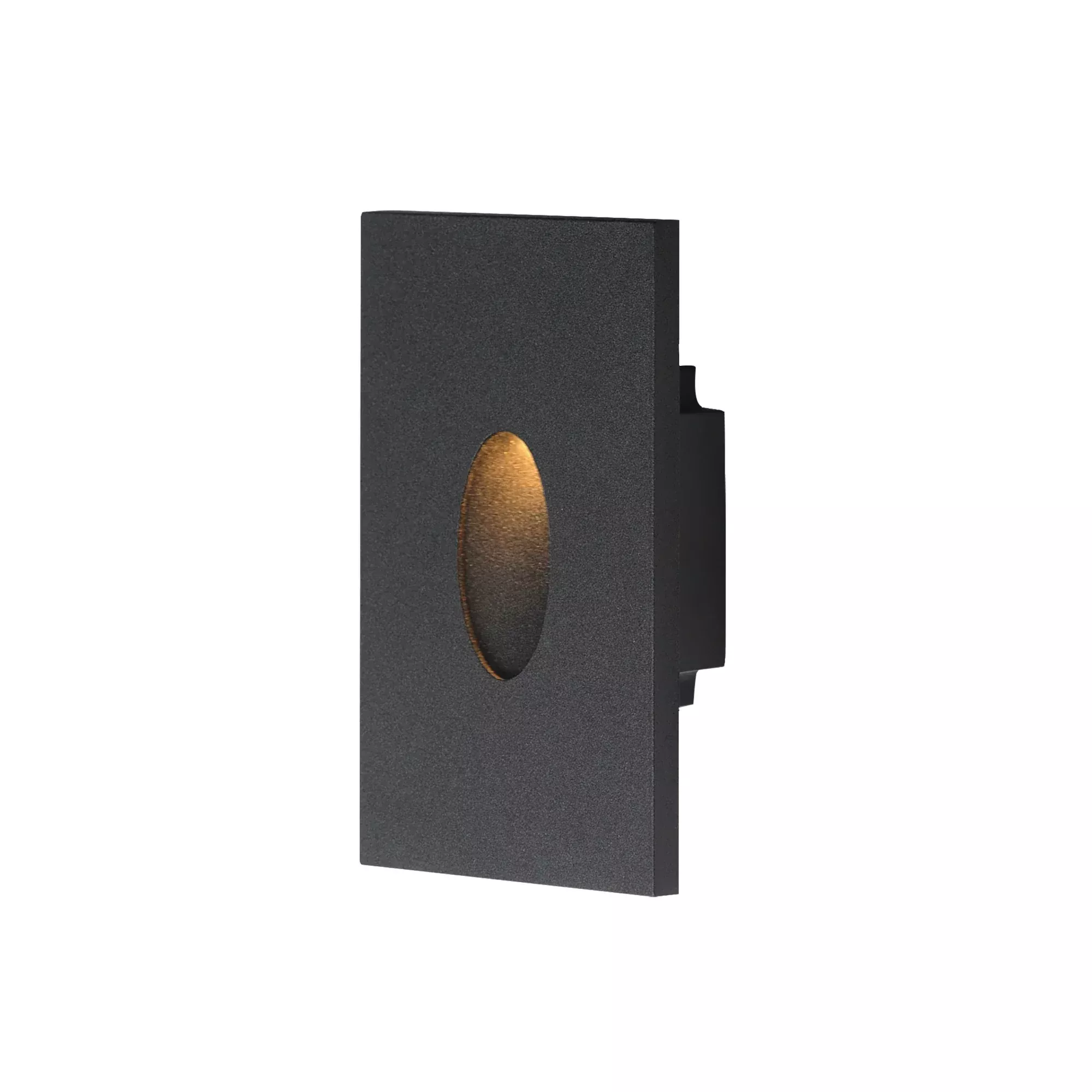 Path 5" High Pin Hole LED Step Light, 3CCT, Black Finish