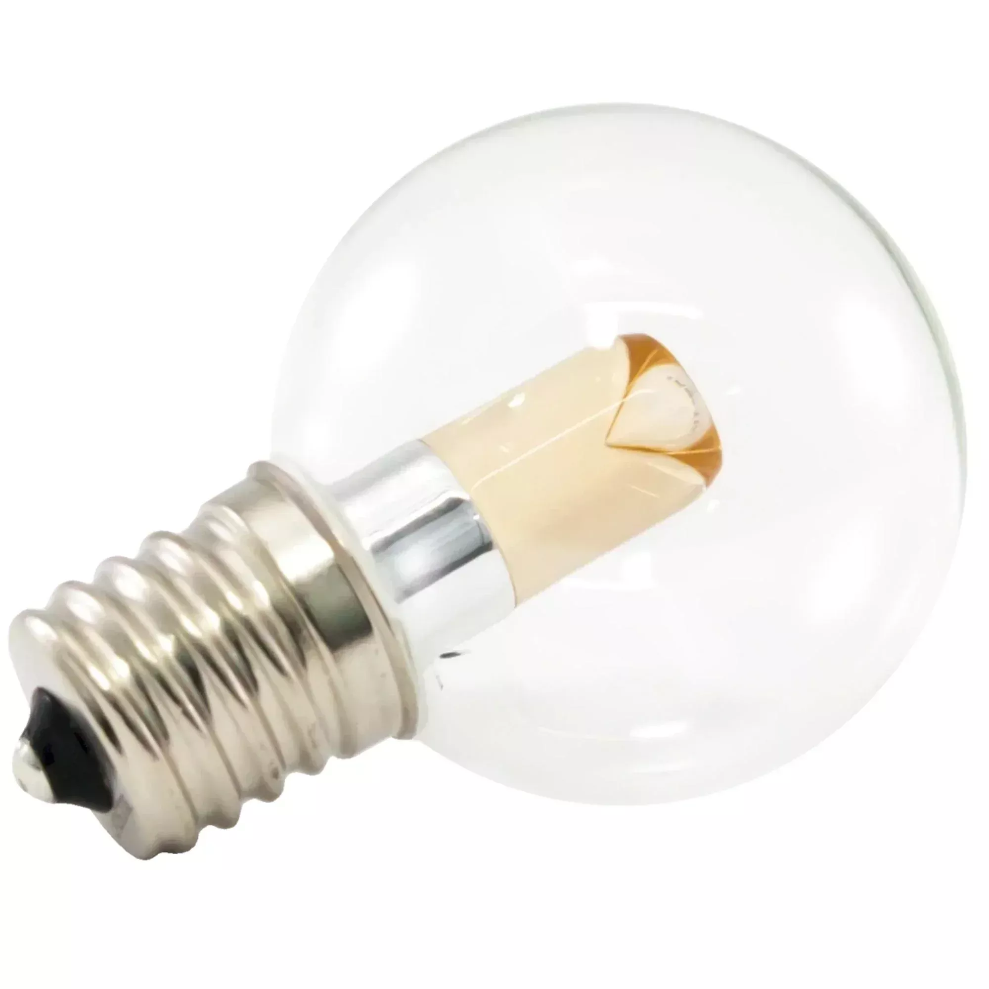 Pro Deco G40 LED Lamp, 1W, 2700K, E17 Intermediate Base, Box of 25