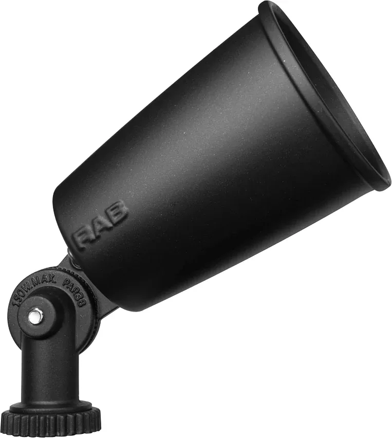 RAB Flood Economy 150W PAR38 Maximum Black (R90B)