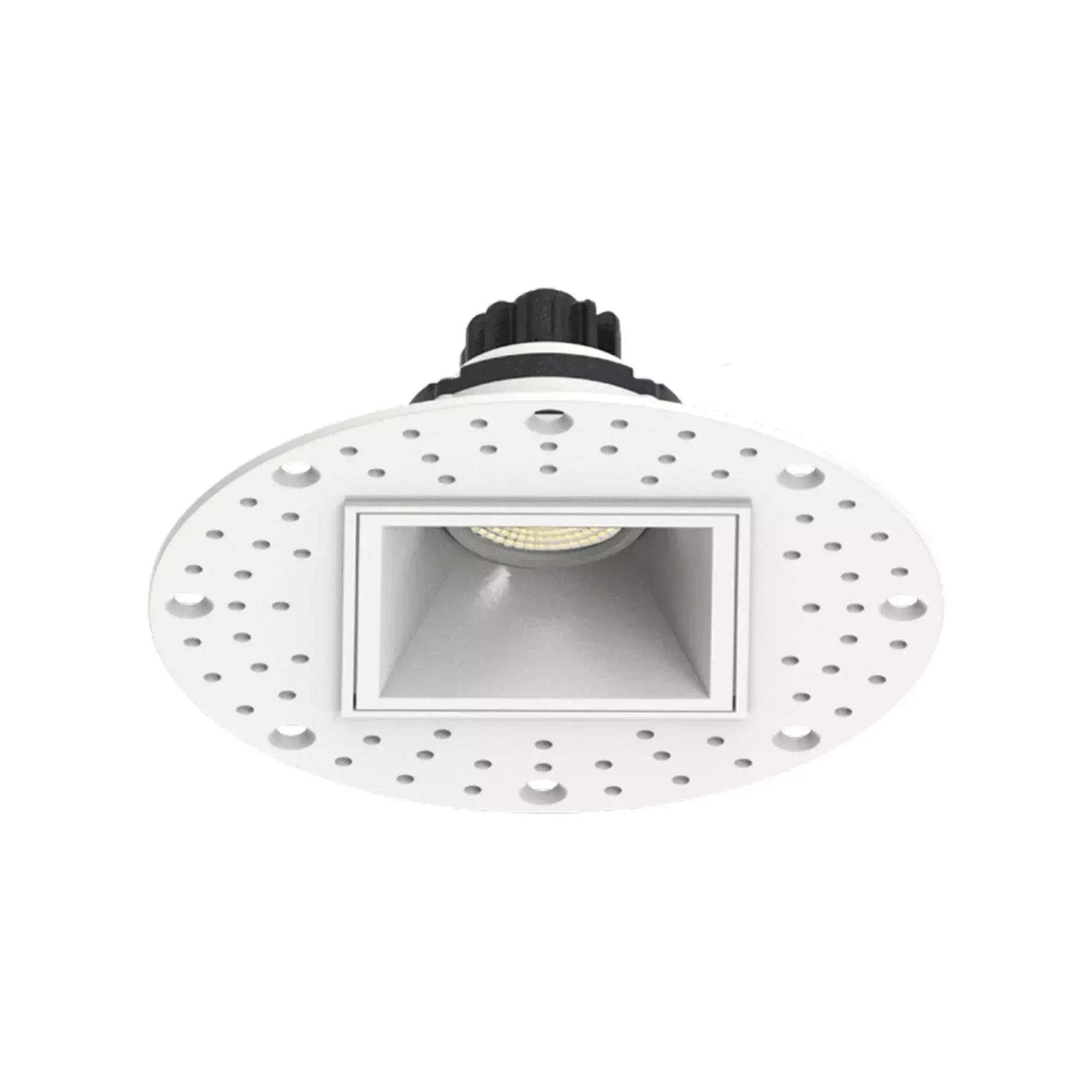 RAB GR2STL 2 in Square Trimless Gimbal Downlight 6W Selectable CCT White
