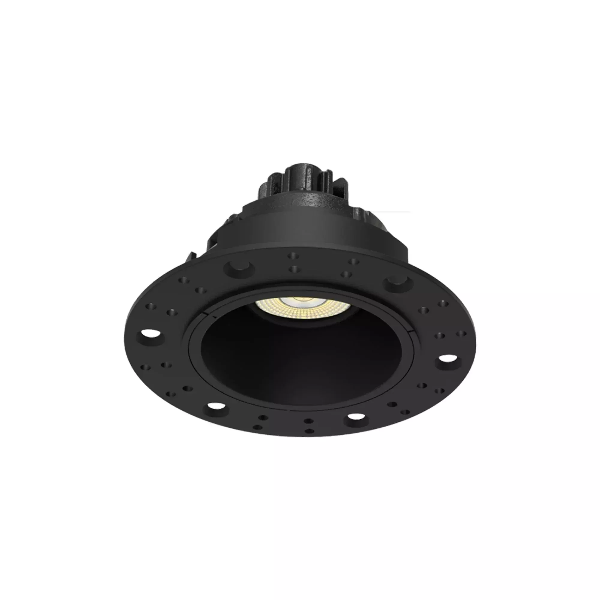 RAB GR2TLB 2 in Round Trimless Gimbal Downlight 6W Selectable CCT Black