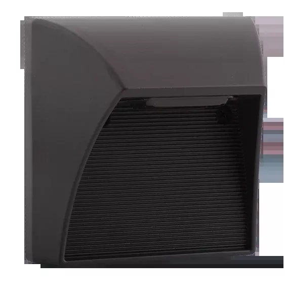 RAB Steplight 5 Inch Square 5W Warm LED Bronze (SLED5Y)