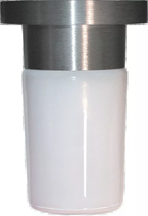 RAB Vaporproof 100 Ceiling Silver With Perma Globe (VC100P-S)