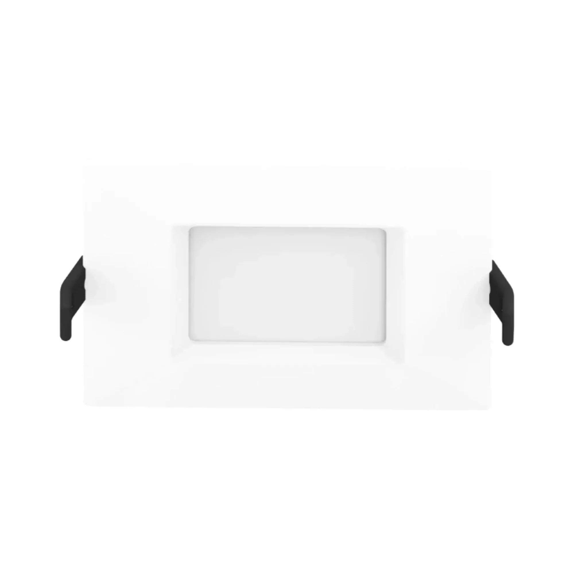 RAB WFRL4S99FA120WS 4 in Square Smooth Wafer Downlight 9W Selectable CCT White