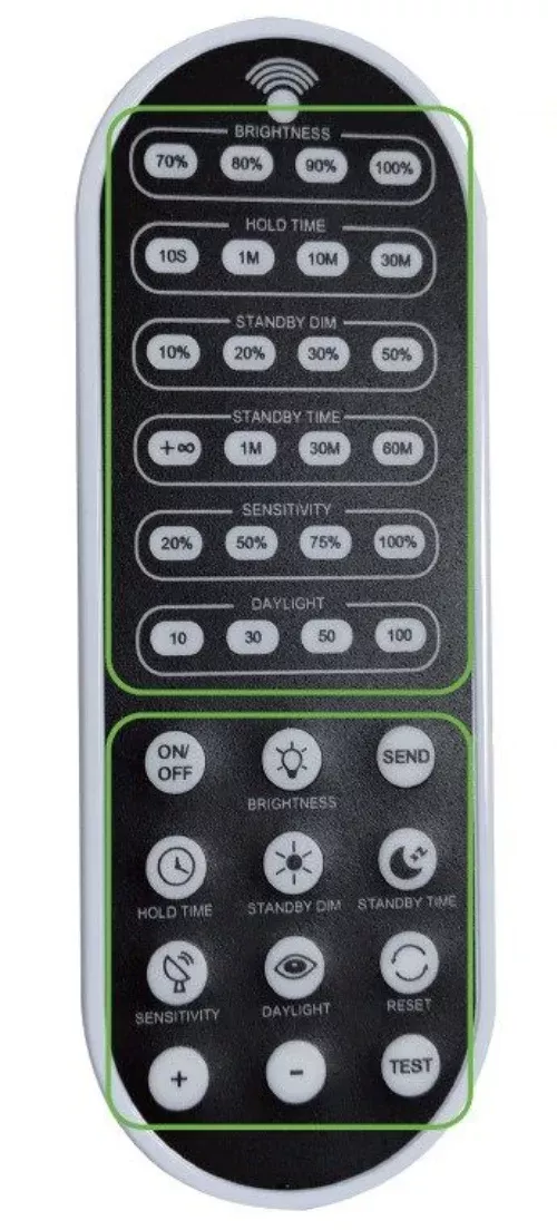 Remote Hand-Held Programmer for Day-Brite CFI HCY-SENSOR