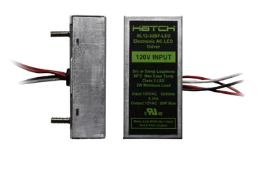 RL12-15BF-LED-277 Hatch AC LED Driver - 15W 277V 12VAC Bottom-Exit-Studs