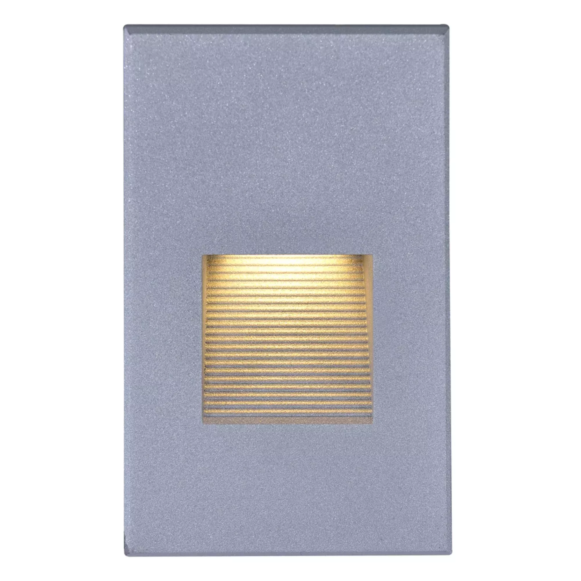 SATCO|NUVO 5" LED Vertical Step Light, 3W 3000K, Gray Finish