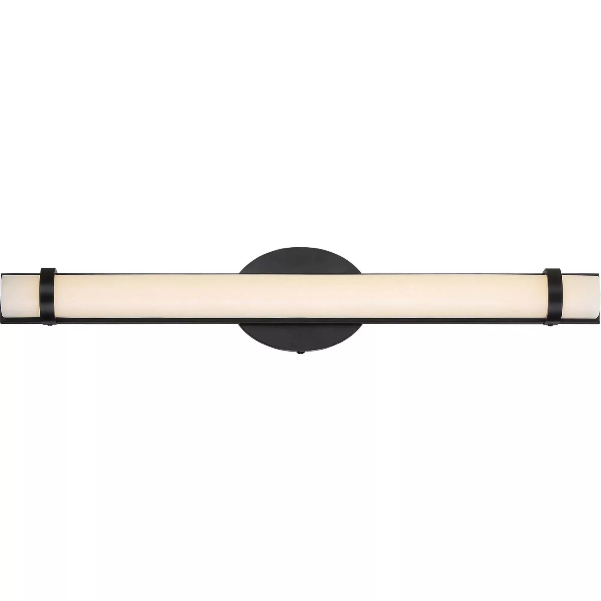 SATCO|NUVO Slice 24 in. Integrated LED Bathroom Vanity Light, Aged Bronze