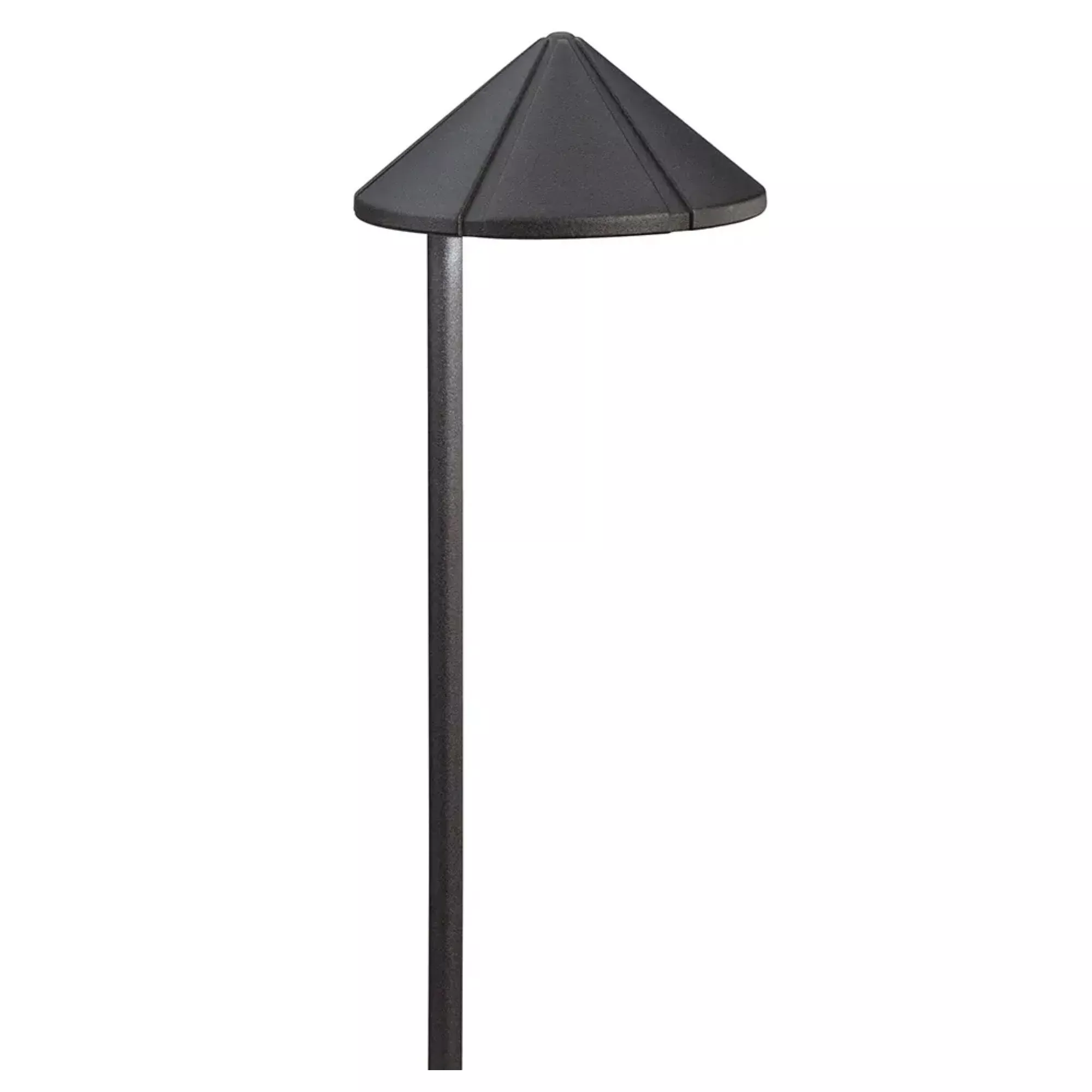 Side Mount 3000K LED Integrated 20" Path Light - Textured Black