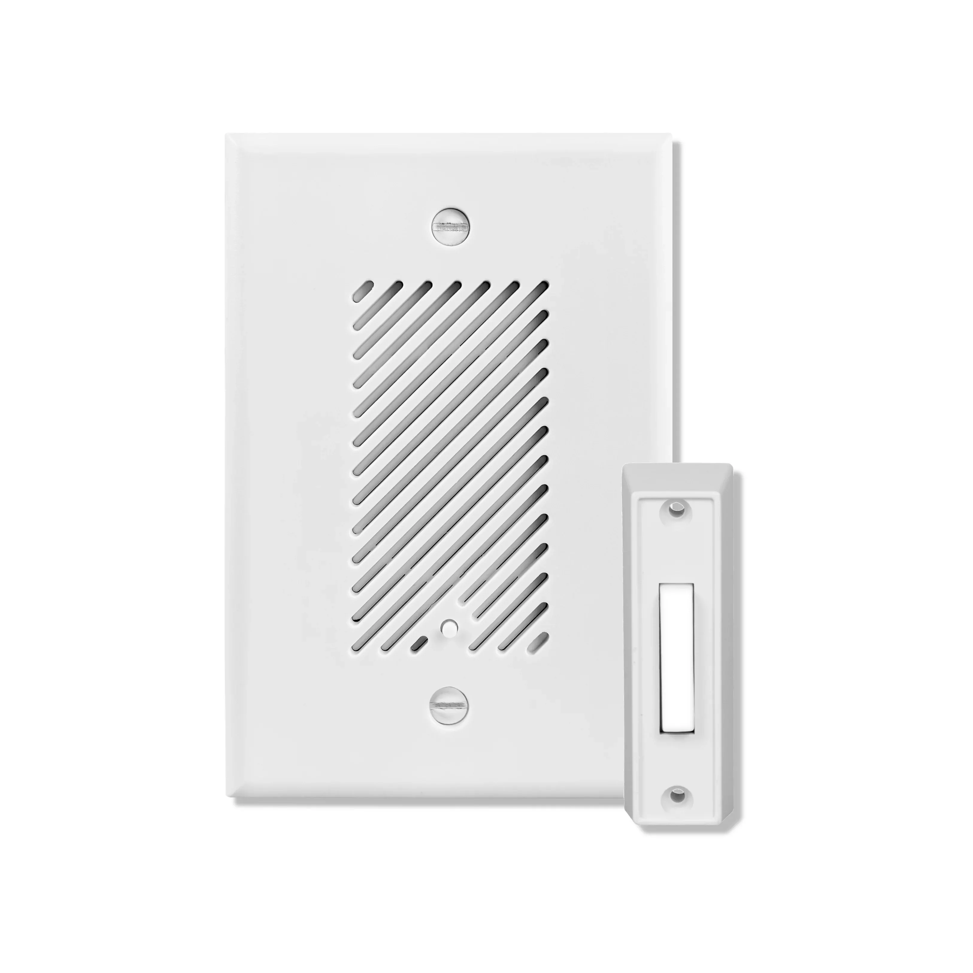 Single Gang Chime Tone and Volume Selectable Electronic Door Chime
