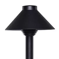 Sollos 910021 path light – straight 5.5-inch textured black