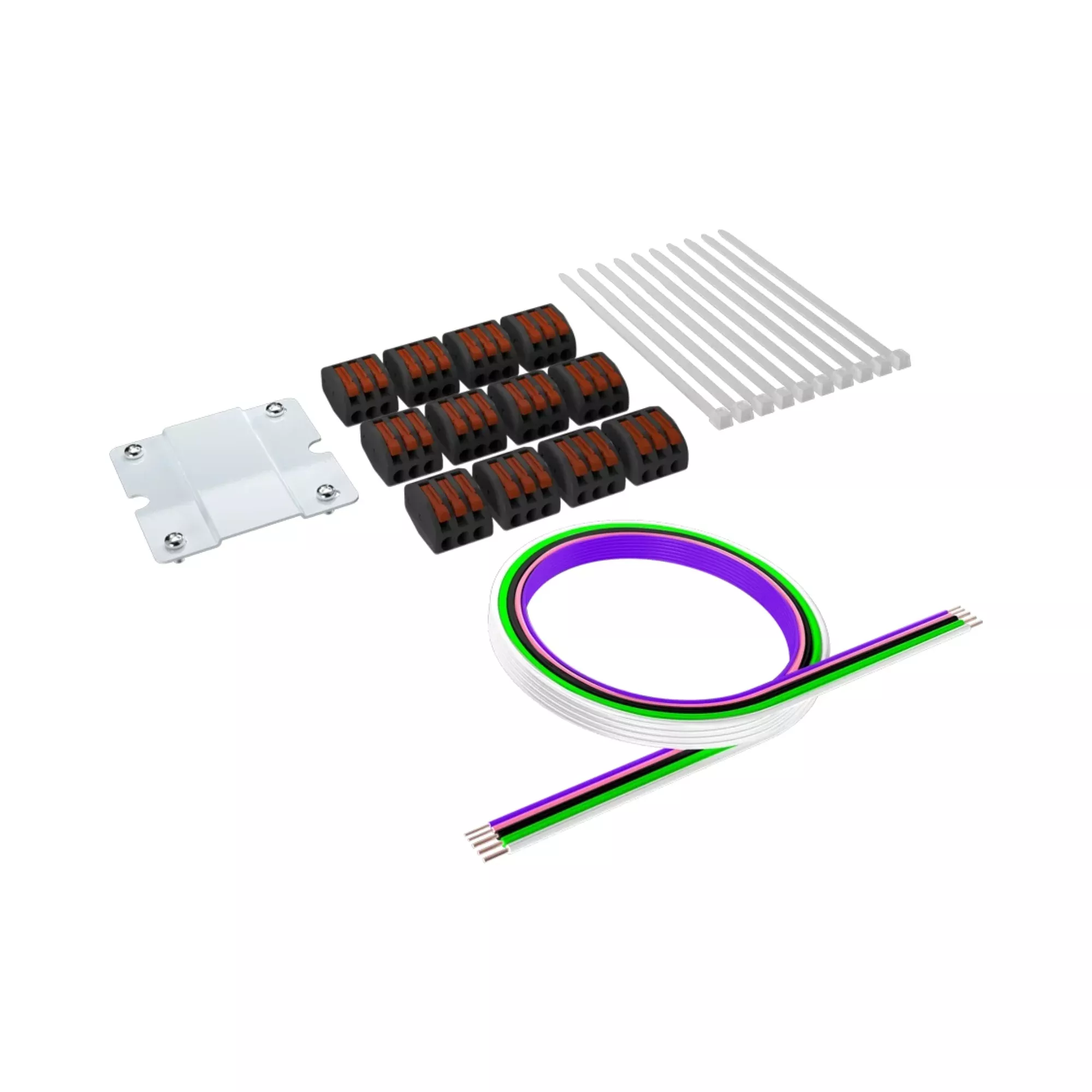 SR End Join Kit, Bracket, Nuts, Wire, Anchor