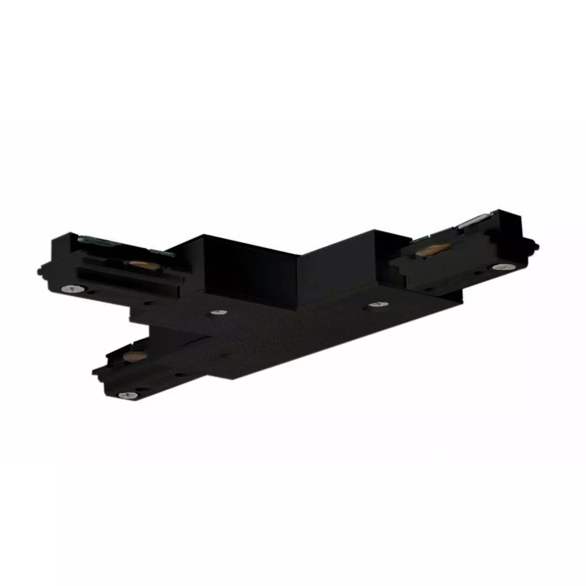 T Connector for Track Lighting Black Finish