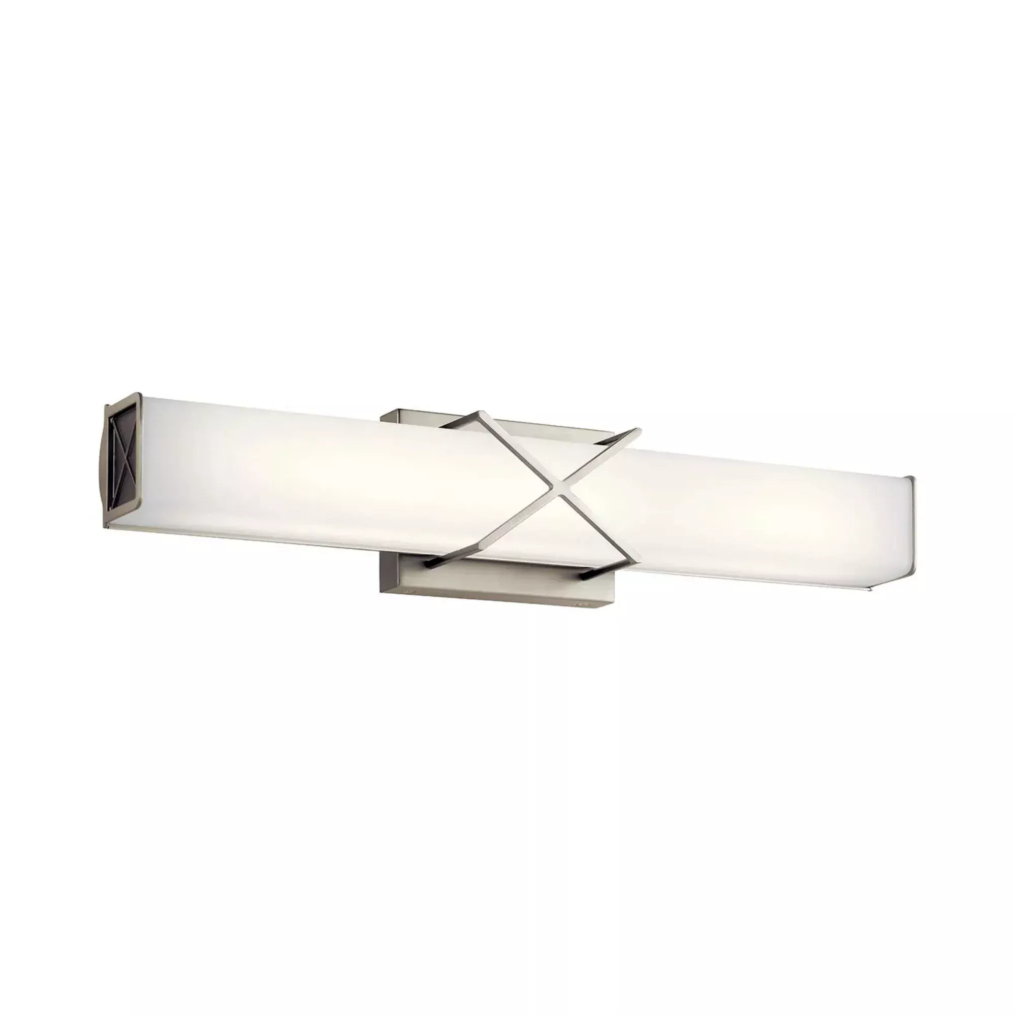 Trinsic 22 in. 2-Light Bathroom Vanity Light, Brushed Nickel