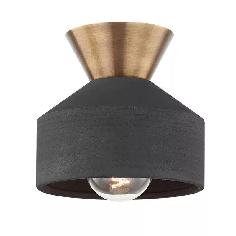 Troy C9808 Covina 1-lt 8" Flush Mount