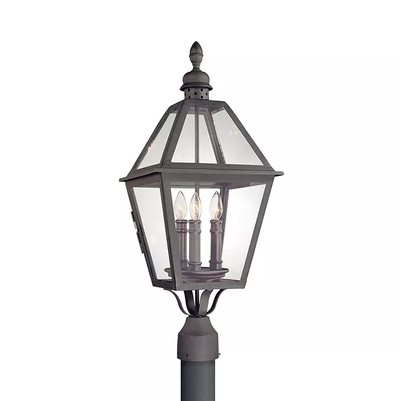 Troy P9625 Townsend 3-lt 27" Tall Post Light