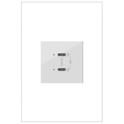 Ultra-Fast Plus Power Delivery USB Type-C/C Outlet Module