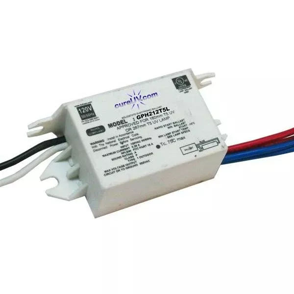 UV Ballast for GPH212T5L Germicidal UV Light Bulb - Single