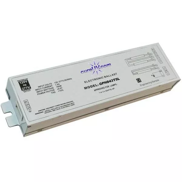 UV Ballast for GPH843T5L Germicidal UV Light Bulb - Single/Multi