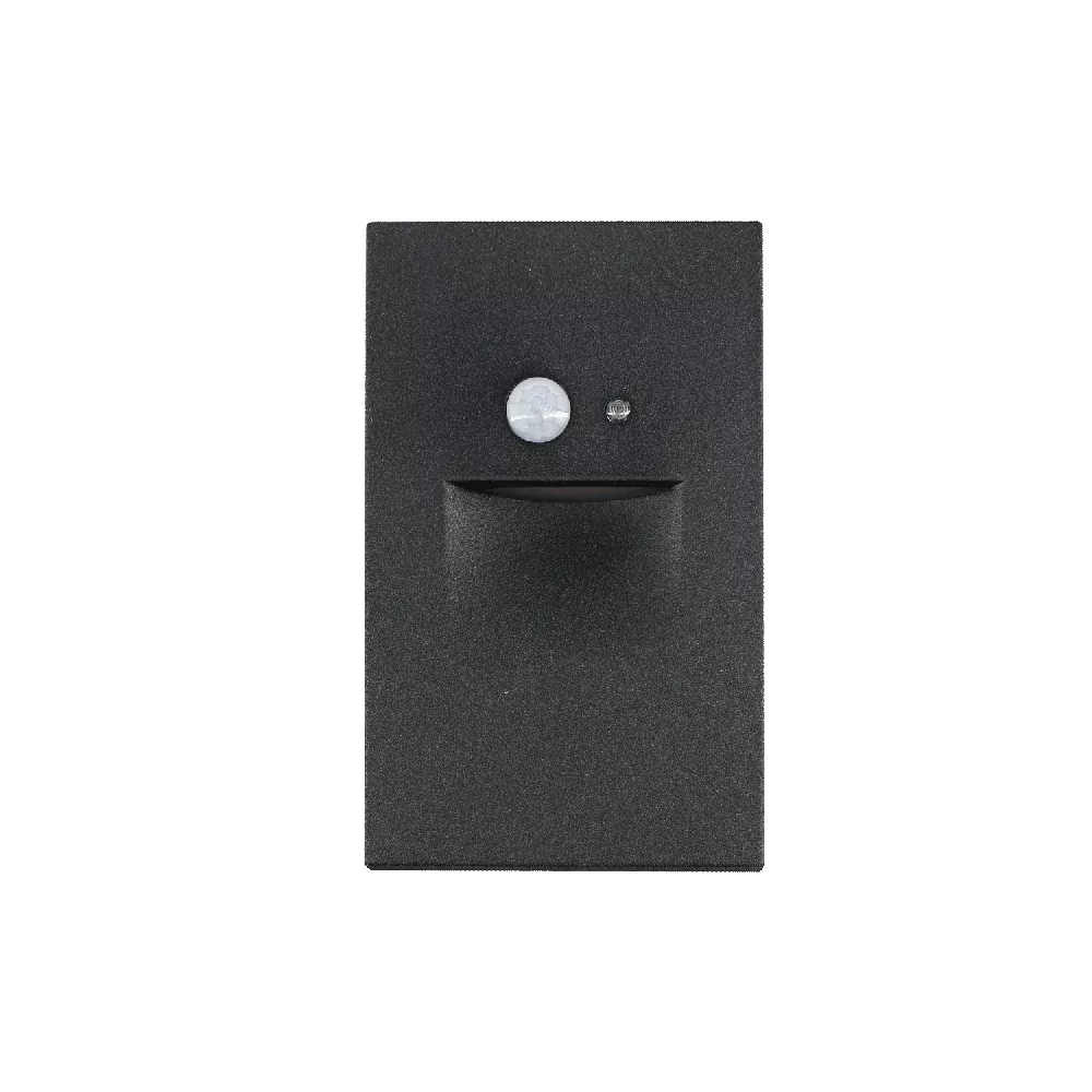 Vertical Mount LED Step Light with Motion Sensor and Photocell 3000K