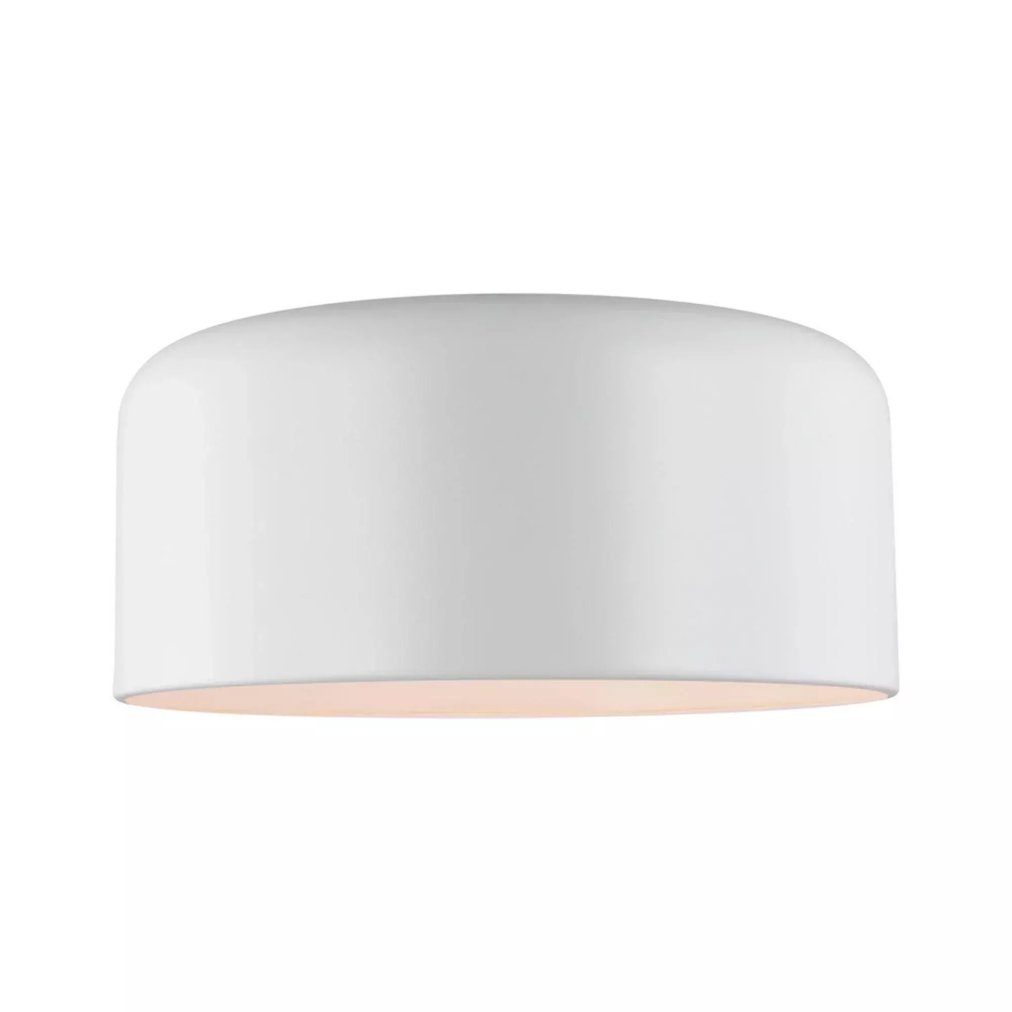 Visual Comfort Studio Malone 16" Large Flush Mount, Matte White Finish