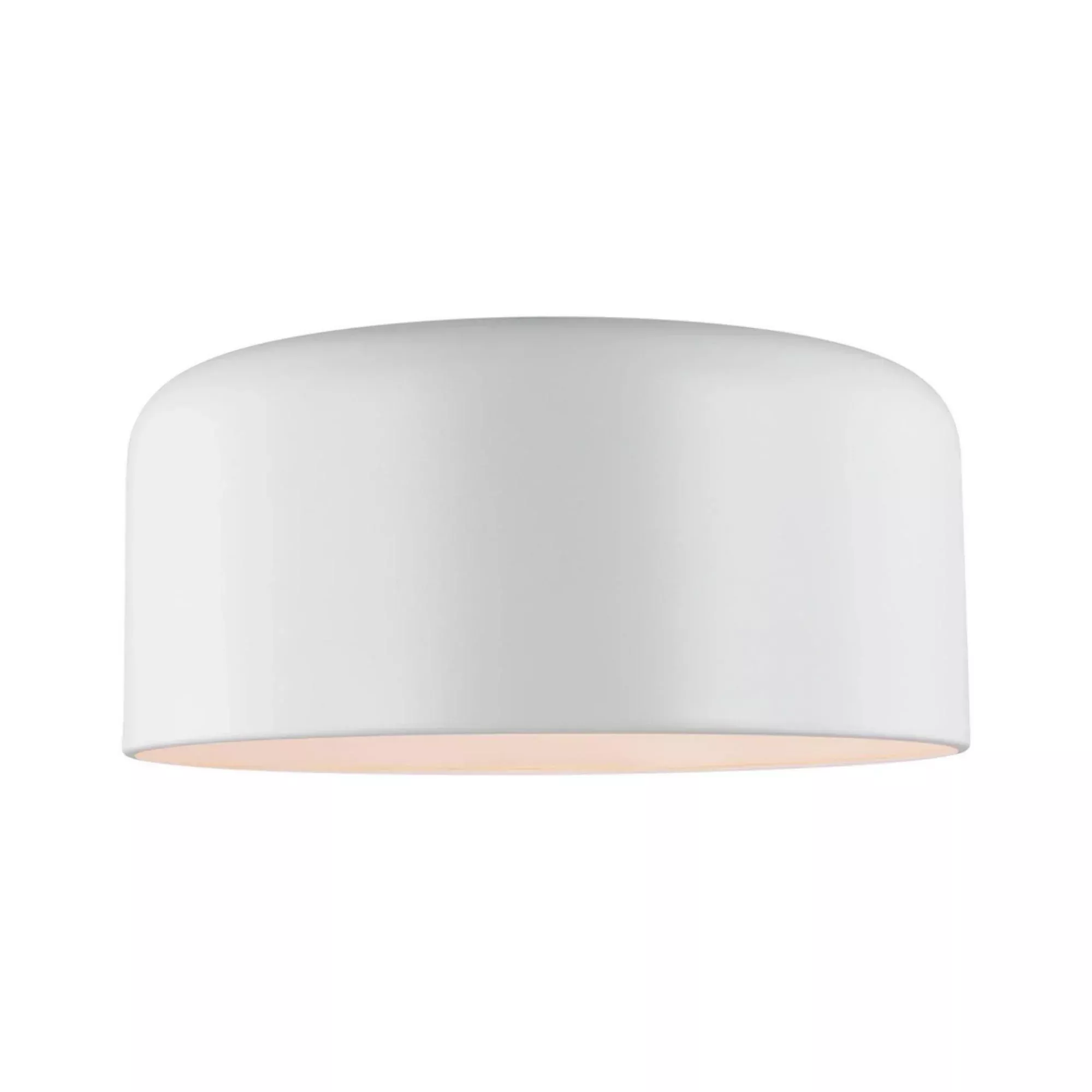 Visual Comfort Studio Malone 16" LED Large Flush Mount, Matte White Finish