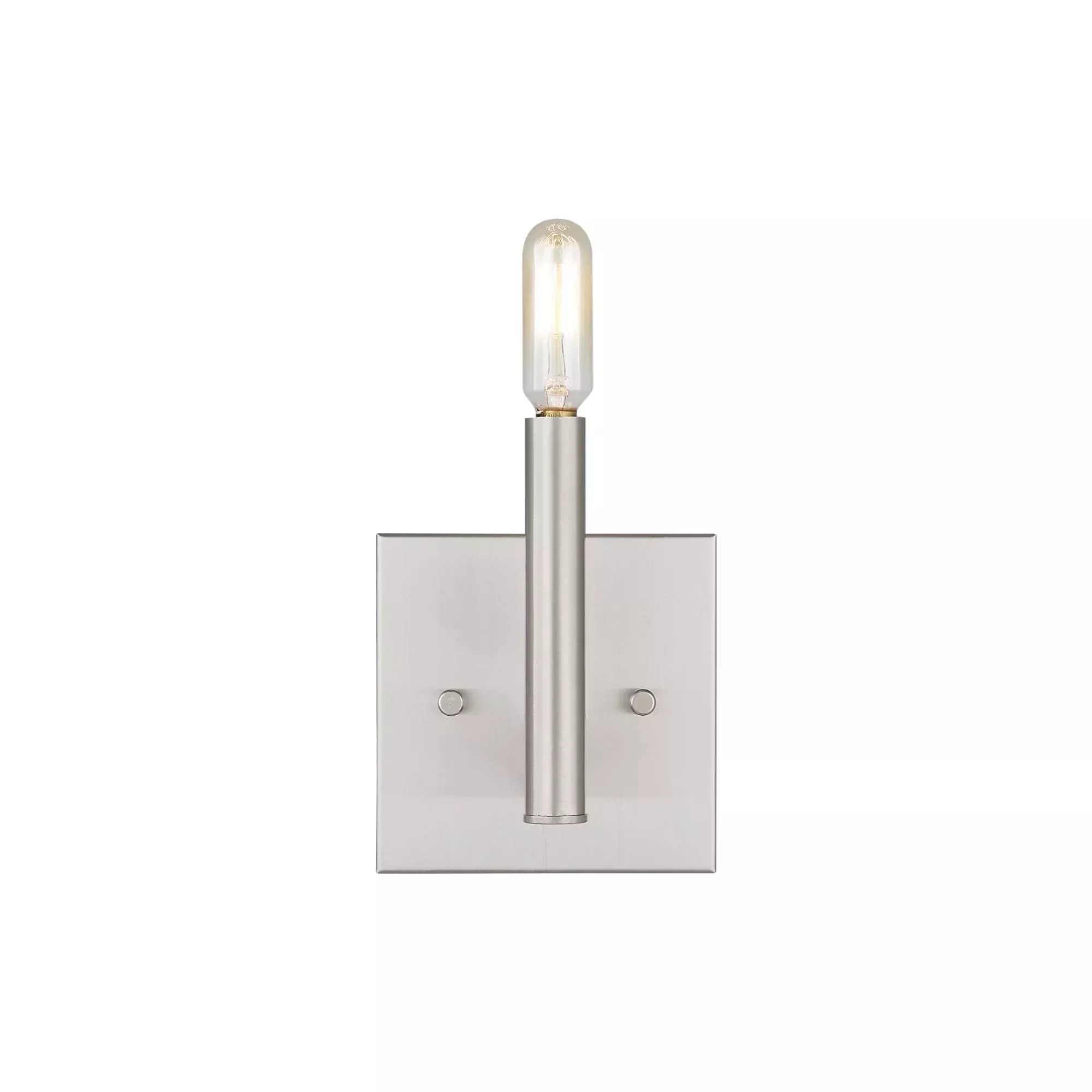 Visual Comfort Studio Vector 9" LED Wall Sconce, Brushed Nickel Finish