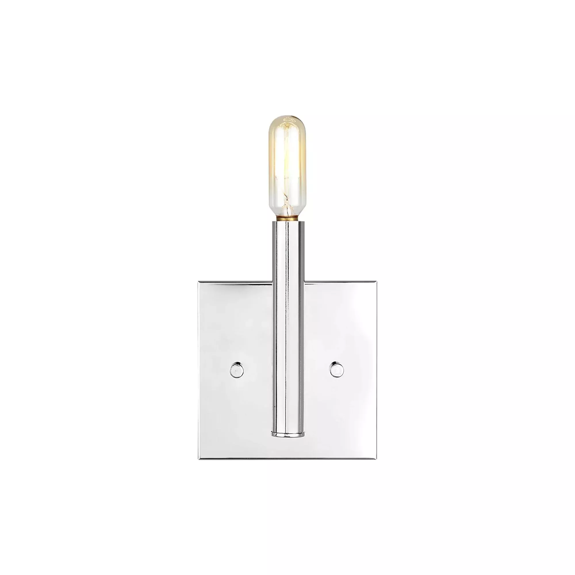 Visual Comfort Studio Vector 9" LED Wall Sconce, Chrome Finish