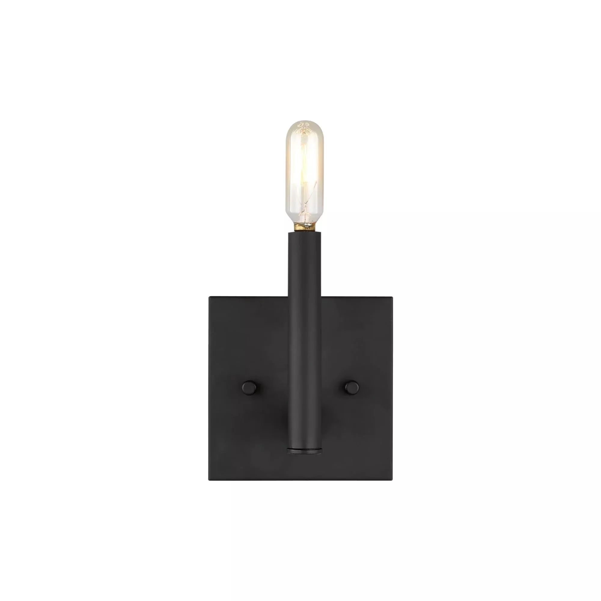 Visual Comfort Studio Vector 9" Wall Sconce, Midnight Black Finish