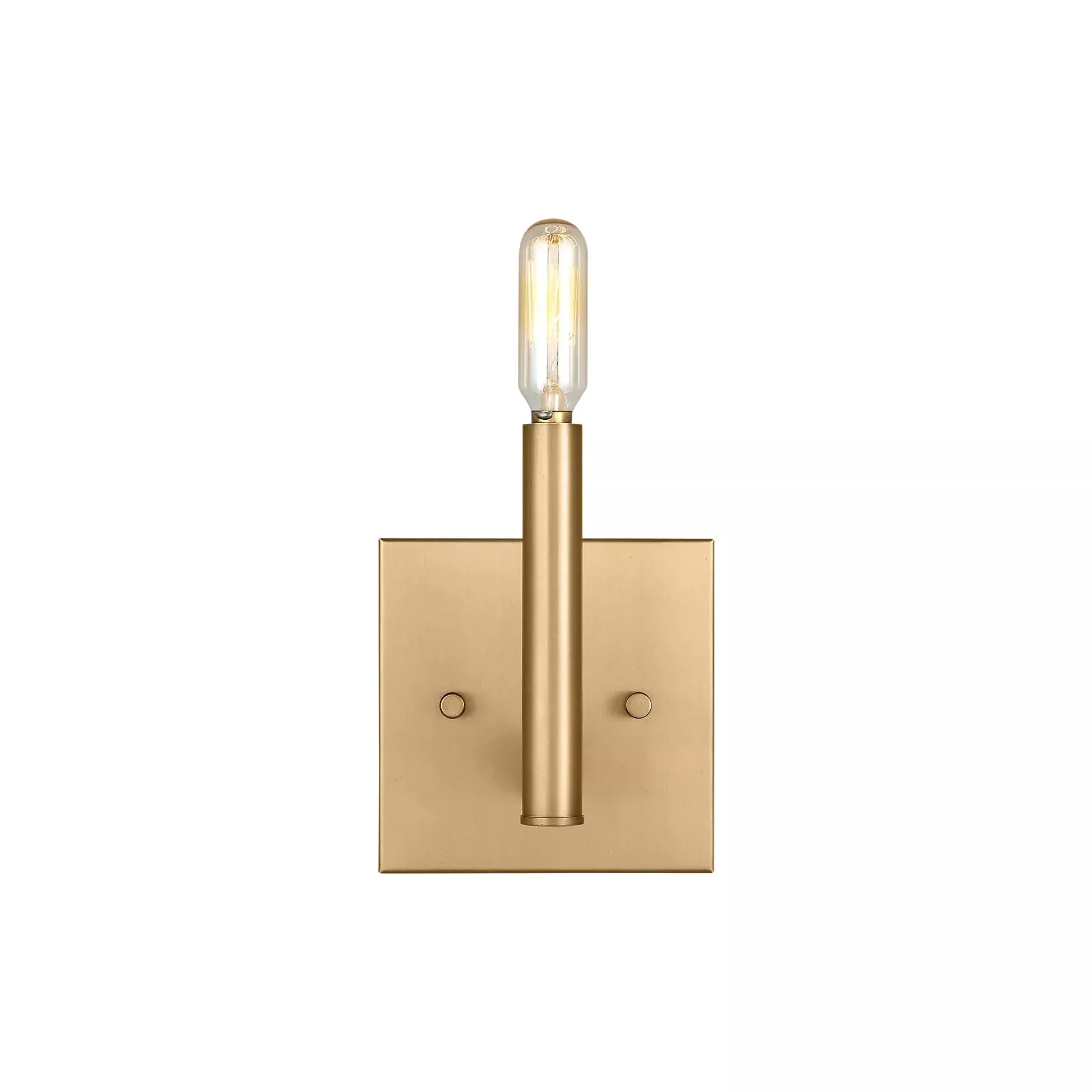 Visual Comfort Studio Vector 9" Wall Sconce, Satin Brass Finish