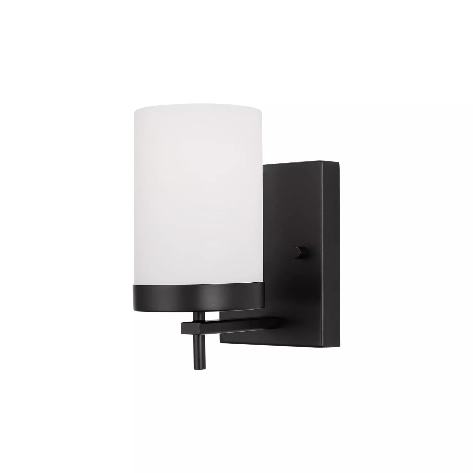 Visual Comfort Studio Zire 8" Bath Sconce, Midnight Black Finish