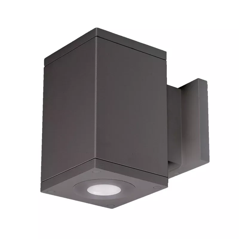 WAC DC-WS05 Cube Architectural 5" LED Single Wall Mount, Ultra Narrow Beam