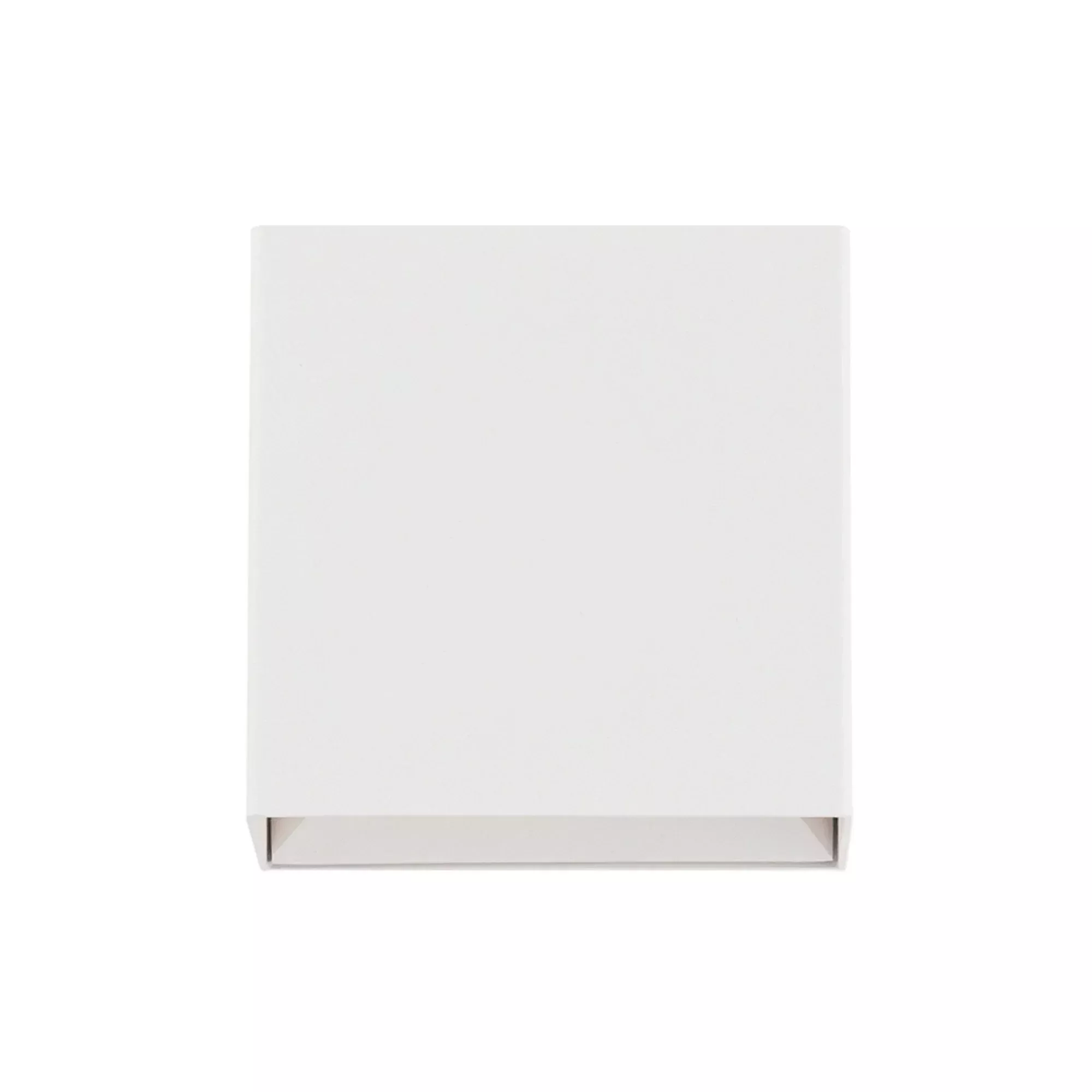 WAC Lighting Boxi 4.75 in. Wall Sconce, White with Glass Diffuser