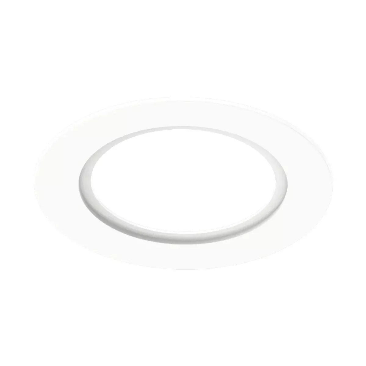 Wafer 4"- 6" Goof Ring White Round
