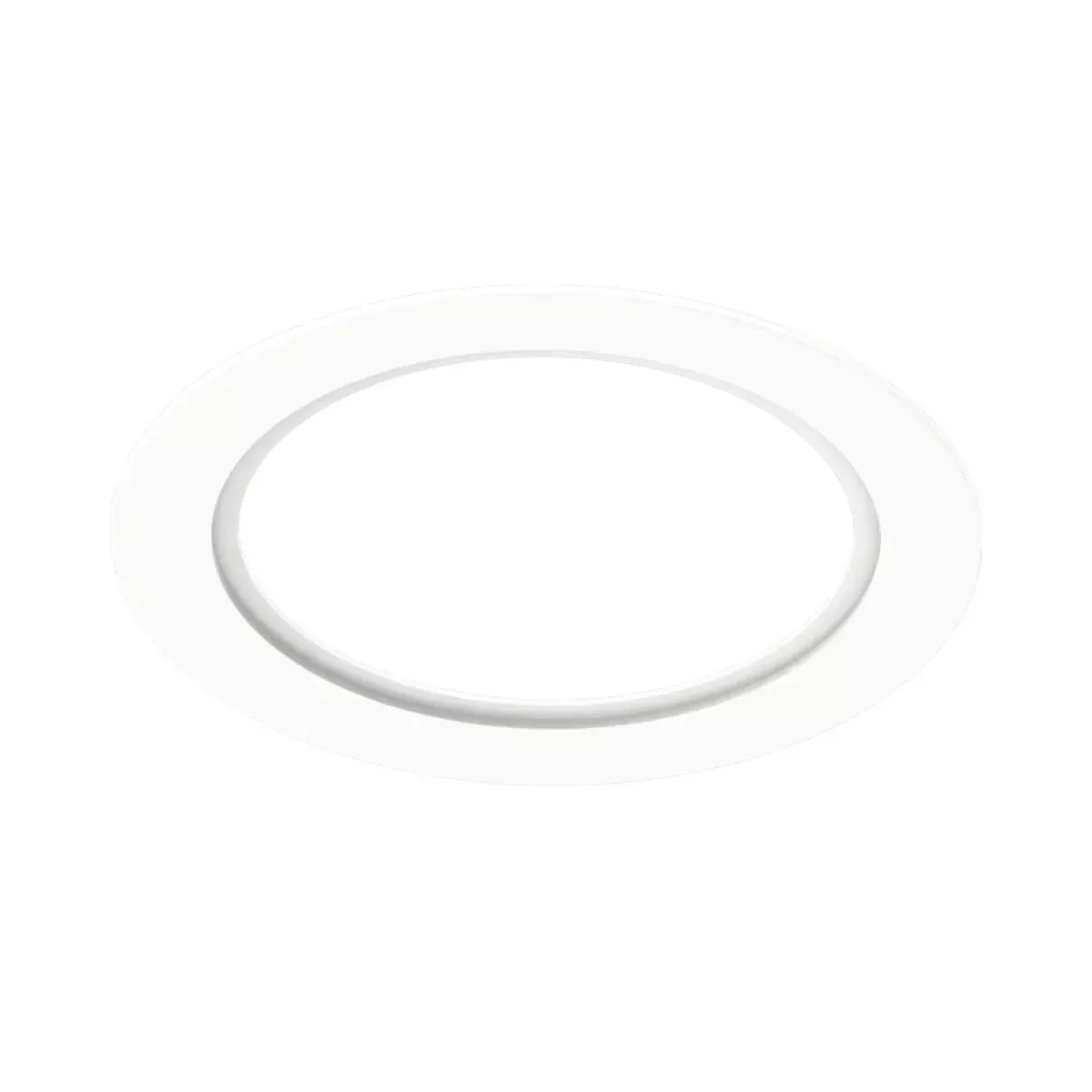 Wafer 6"- 8" Goof Ring White Round
