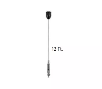 Westgate Lighting Suspension Cable Black SCL-CCK-12FT-BK