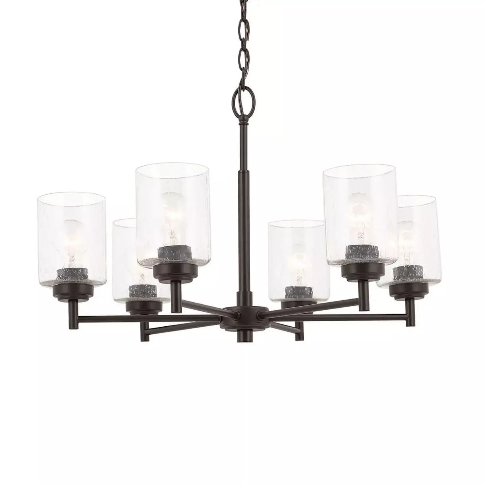 Winslow 26 in. 6-Light Chandelier, Bronze