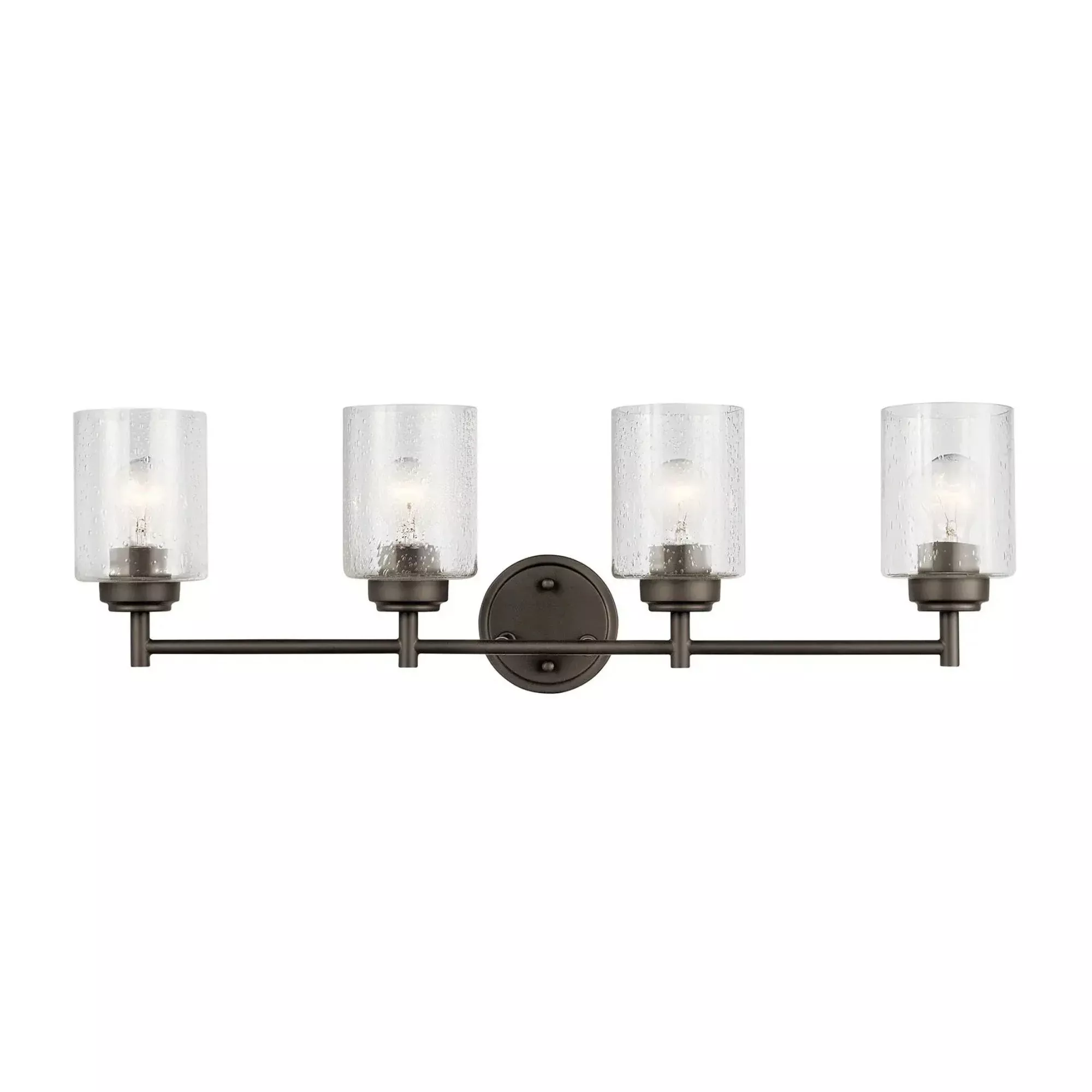 Winslow 30 in. 4-Light Bathroom Vanity Light, Olde Bronze
